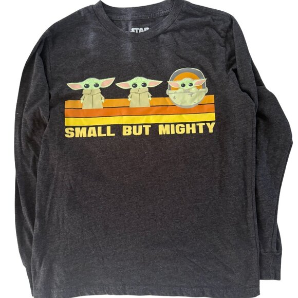 GAP x Star Wars Boys Outfit Bundle Size 10–12 Mandalorian Joggers + Grogu Shirt - Picture 5 of 9